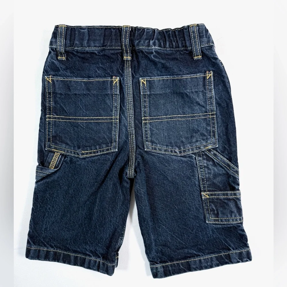 OSH KOSH BGOSH Carpenter Boys Denim Shorts Size 7 Slim Classic‎ Utility Style